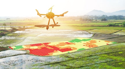 drone calculo volumenes